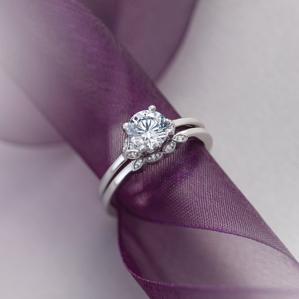 Purple gemstone ring — loose diamonds and colored gemstones at Facets 58